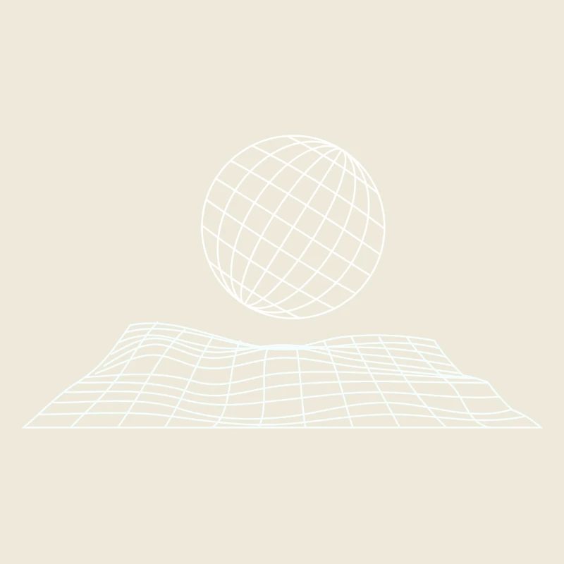 Conception futuriste du globe en grille