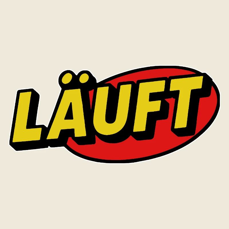 Running Lettering Retro Comic