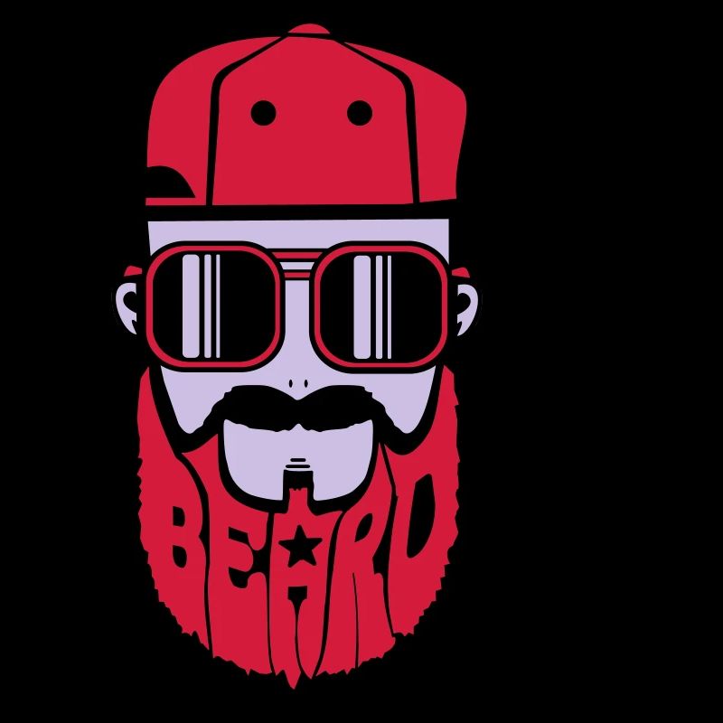 logo beard hiphop