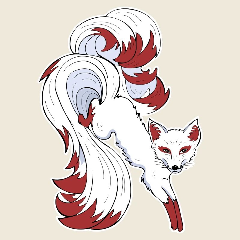 Renard à neuf queues