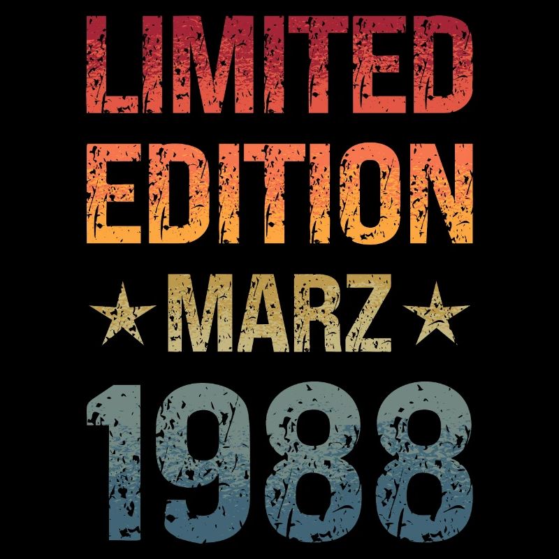 Limited Edition Birthday Party Vintage 1988