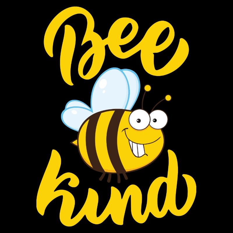 Lustige Biene Spruch Bee Kind