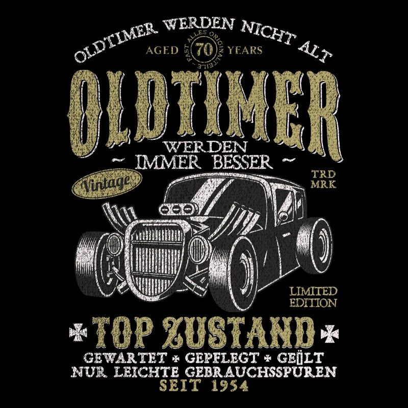 OLDTIMER WERDEN NICHT ALT 1954 70 JAHRE