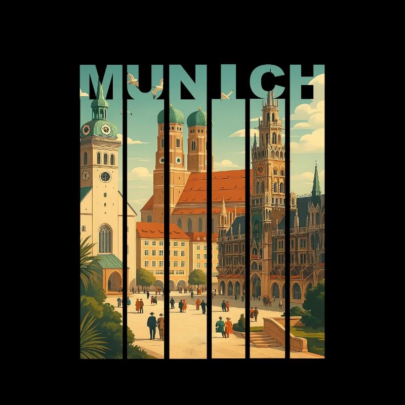 Munich Skyline Shirt