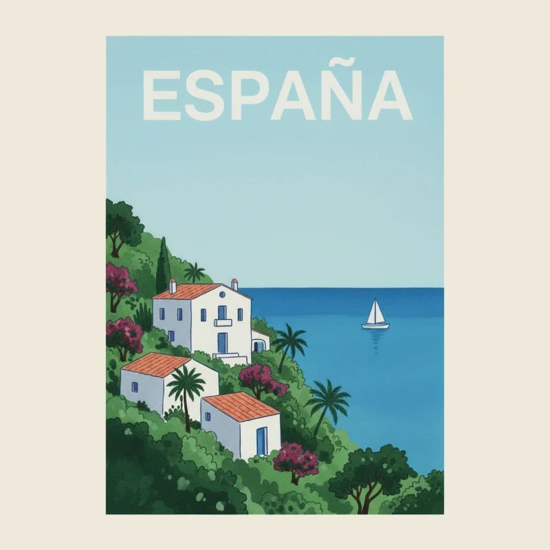 Idylle côtier espagnol