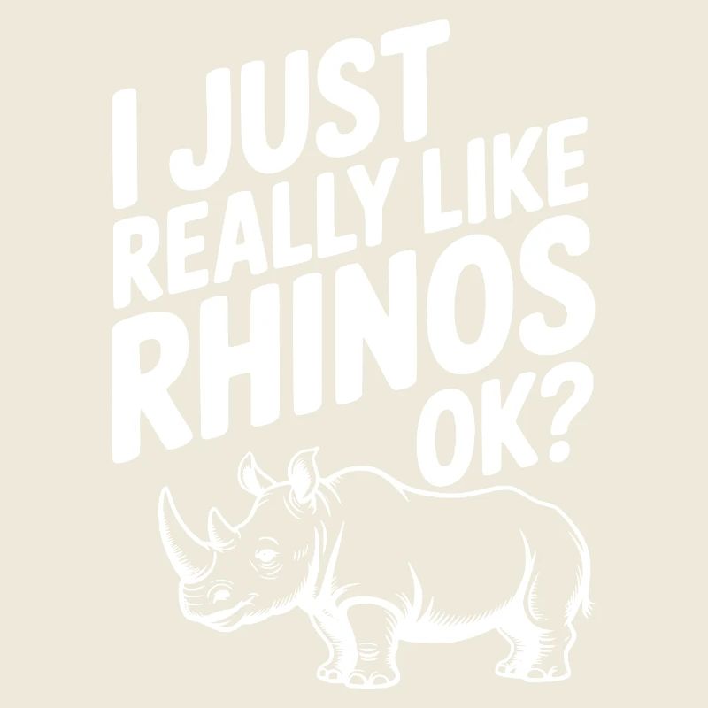 Ich mag Nashörner einfach wirklich, okay?