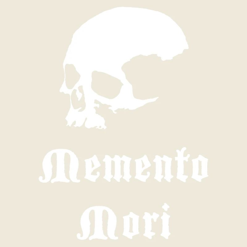 Skull Memento Mori Gothic Print