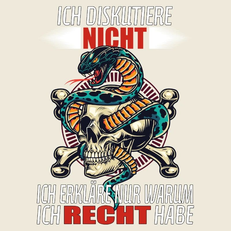 Ich diskutiere nicht - Ich erkläre nur...