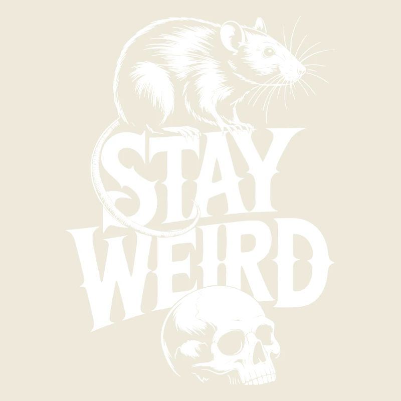 Stay Weird Rat