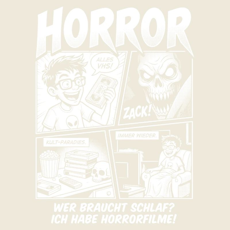 Horror VHS Kult Paradies Design