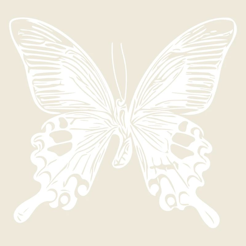 Schmetterling - Vector - Alle Farben möglich