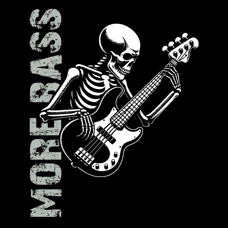 Plus Basse - Skeleton avec Basse