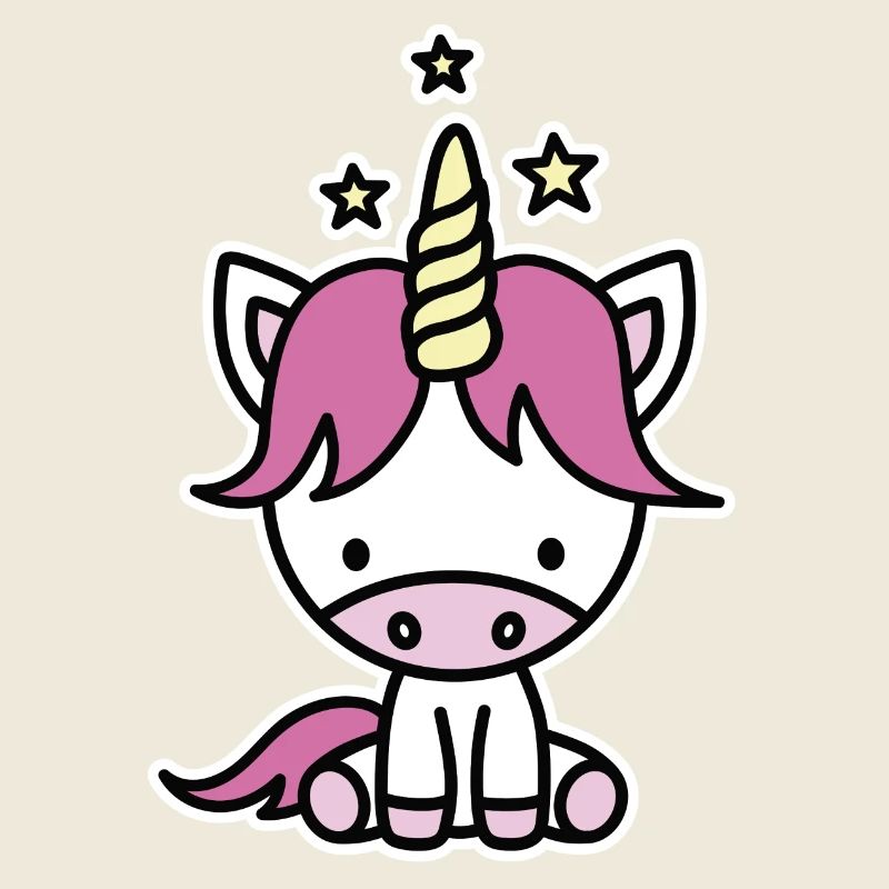 Cute unicorn for kids