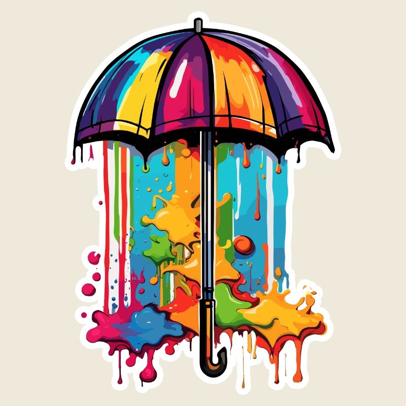 Umbrella / Weather / Precipitation / Raindrops