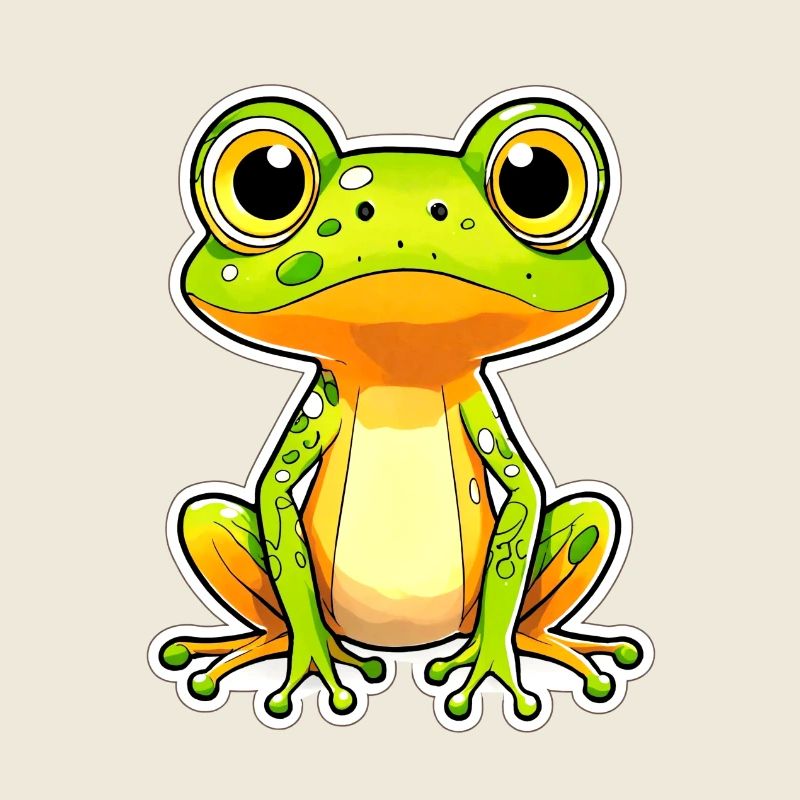 Grenouille Grenouille verte Frog