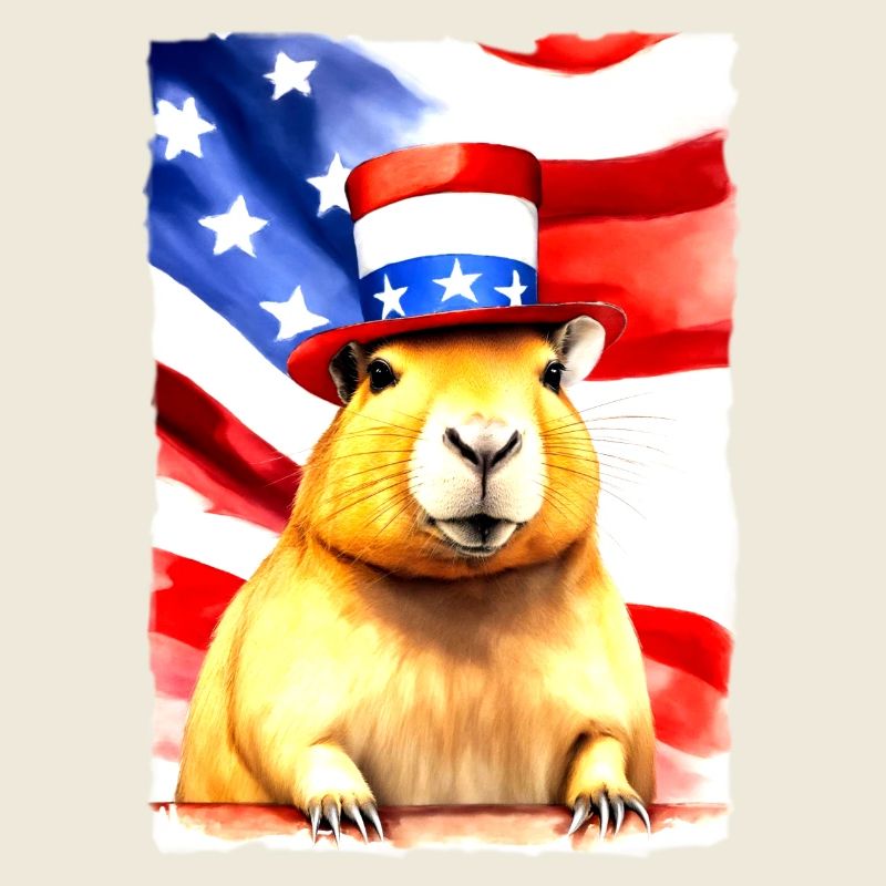 rongeur "Capybara Président"