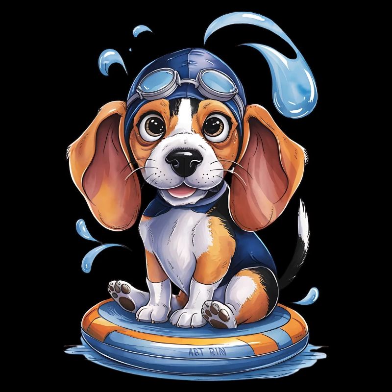 Chiot nageur à l’aventure !