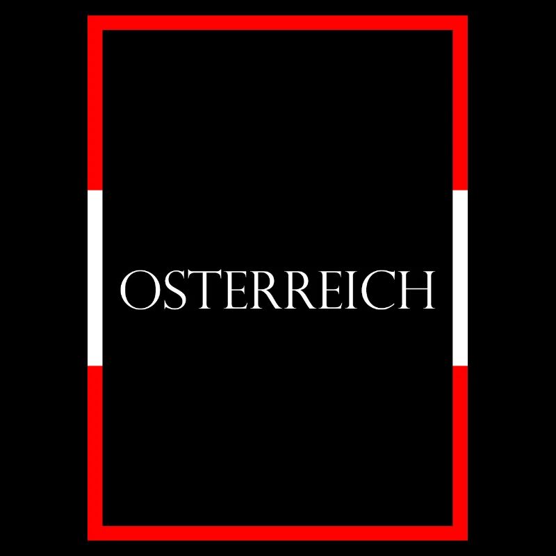 Austria Austria, Statement lettering with flag