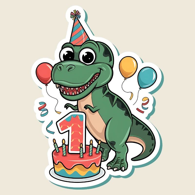 T-Rex Dinosaur Kids Tshirt