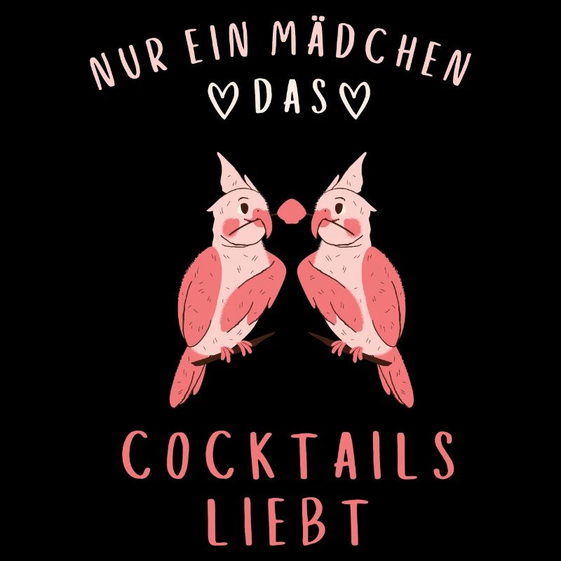 Nur ein Mädchen das Cocktails liebt