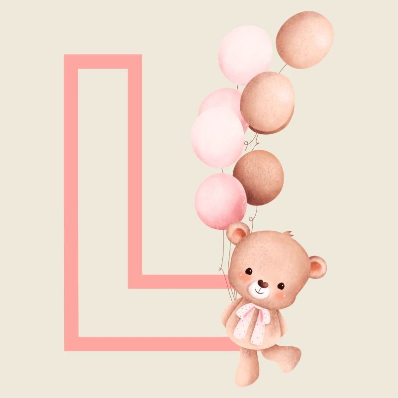 Buchstabe l Rosa Bär