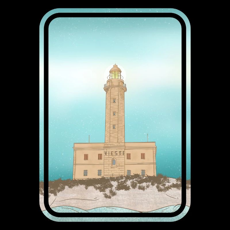 Leuchtturm von Vieste, Italien