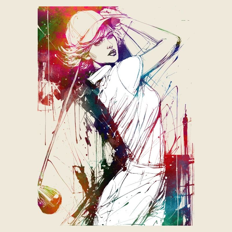 Joueur de golf #golf