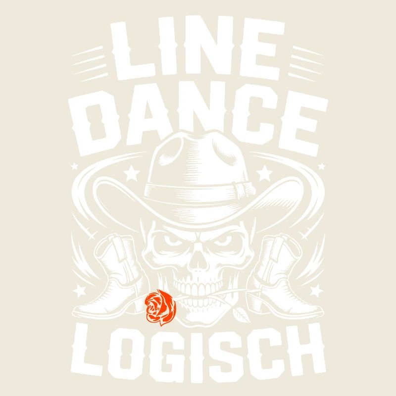 Line Dance Logical Skull