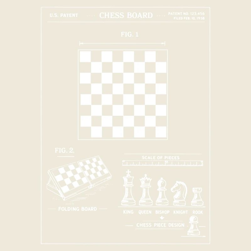 Chessboard Blueprint Patent