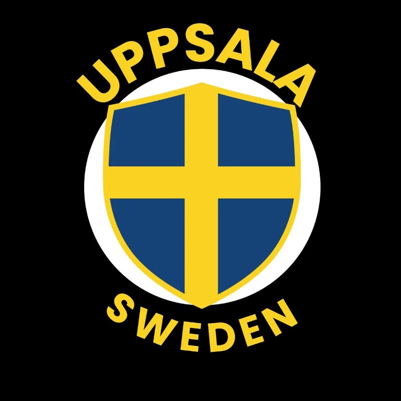 Uppsala-Schild Schwedens Emblem