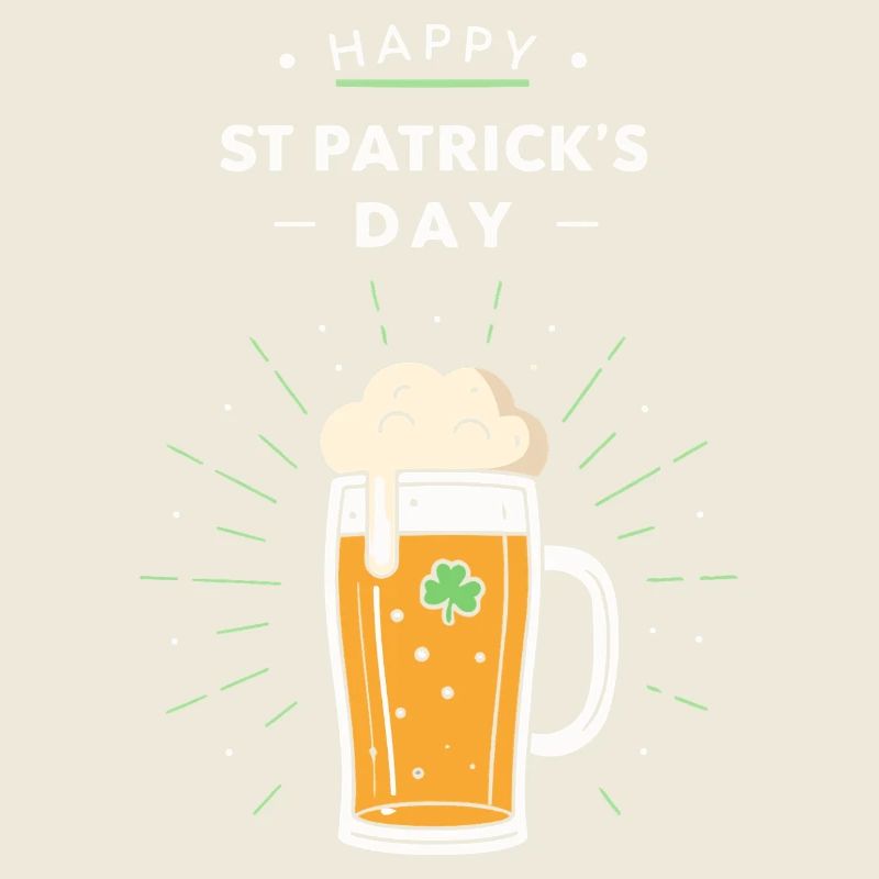 Festliches St. Patrick's Pint