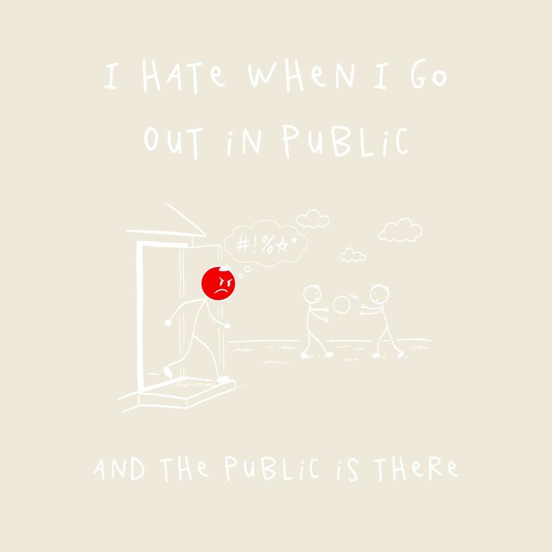 Peur du public – Scène de dessin animé