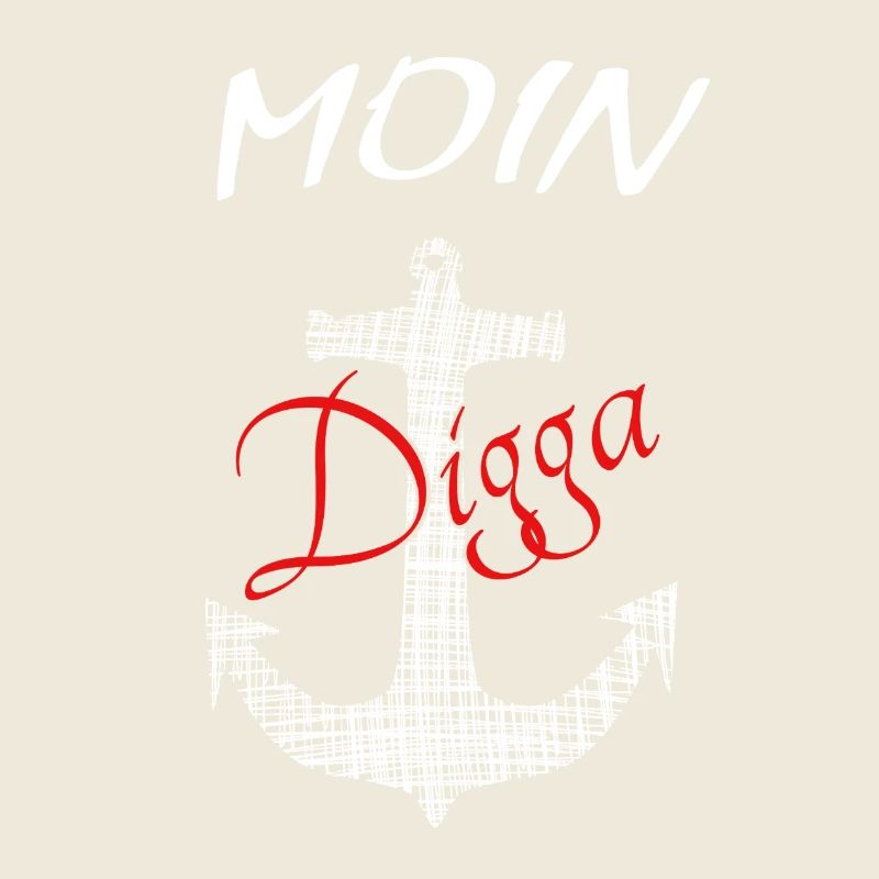 Moin Digga Ankerdesign
