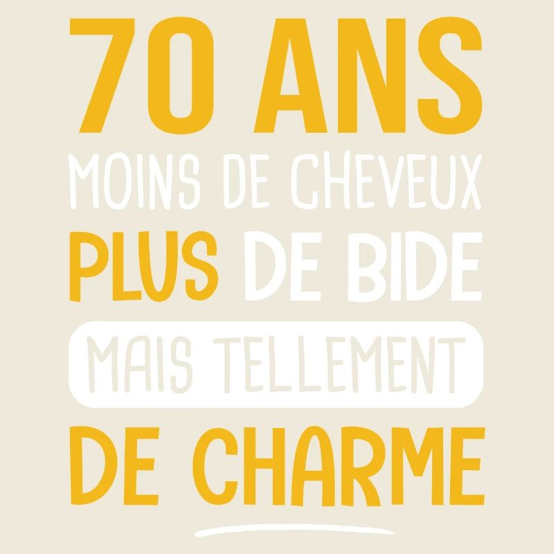 70 ans cadeau d'anniversaire 70 ans plus de charme