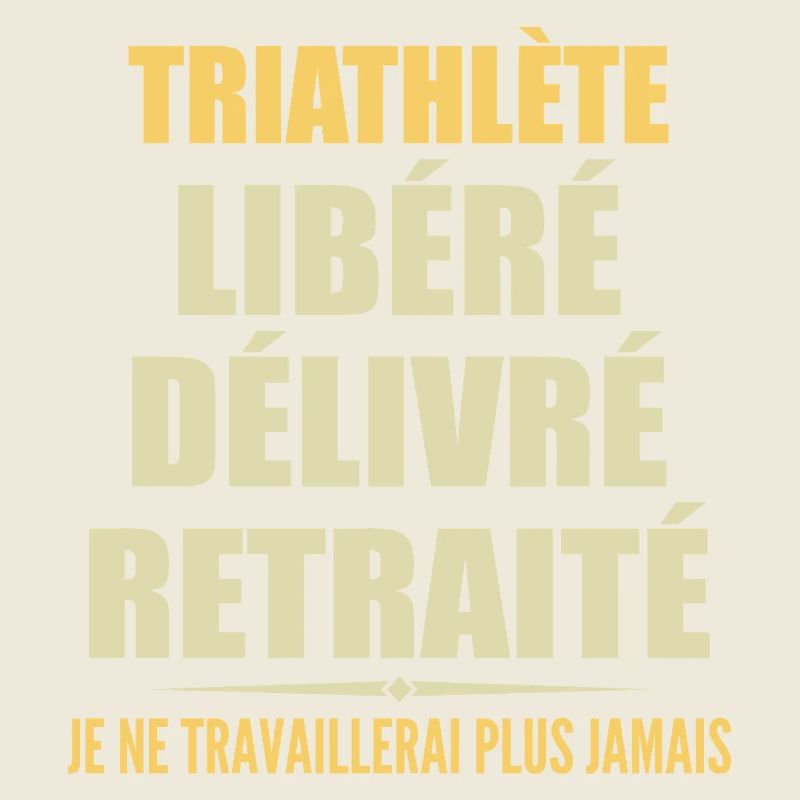 Triathlet feiert Ruhestand mit Humor Geschenk