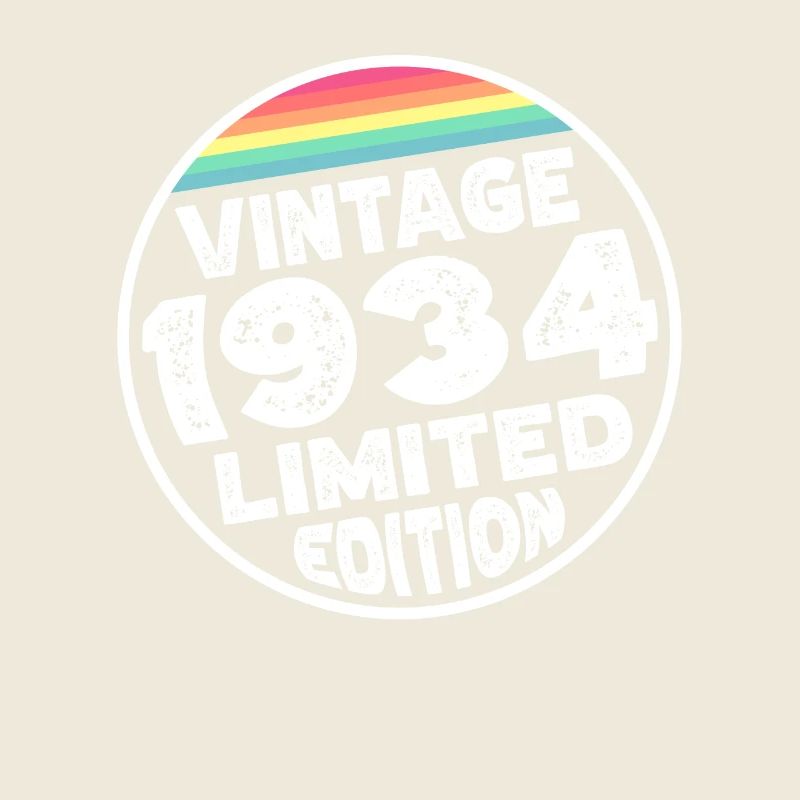 Limited Edition since 1934 Geburtstag Geschenk