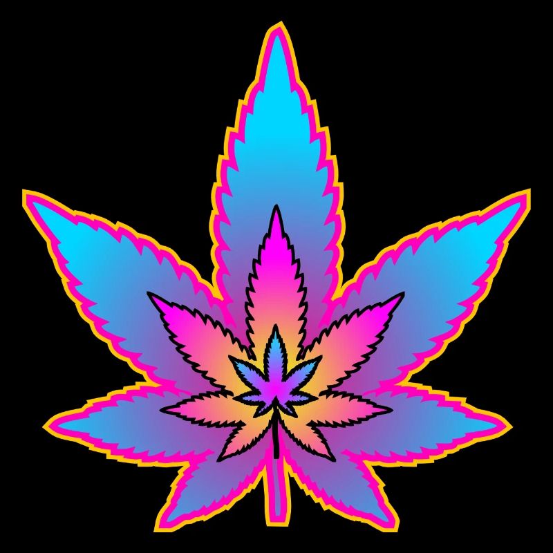 Cannabisblatt - Hanfblatt - Marihuana