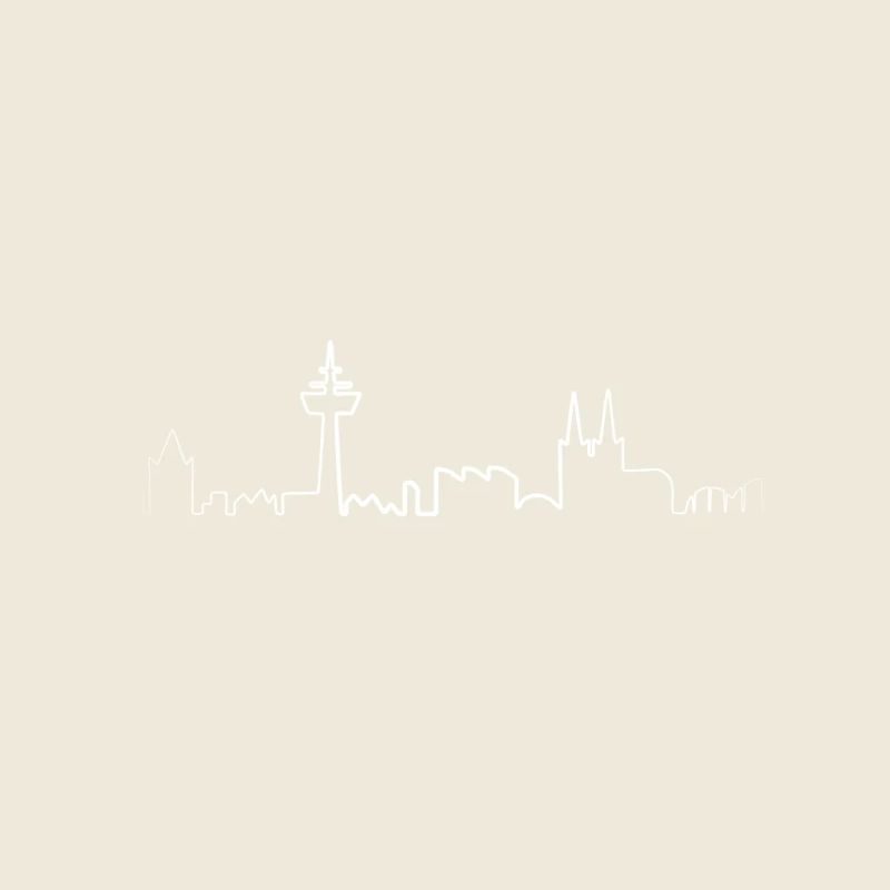 Skyline Köln faded