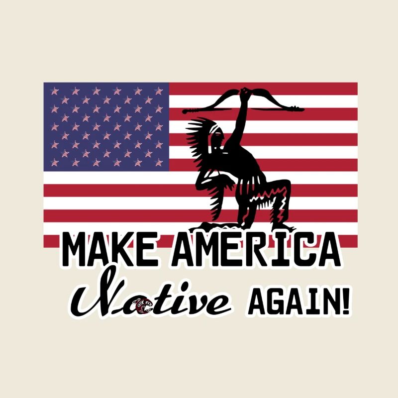 Amerika Native Indianer Geschenk USA 