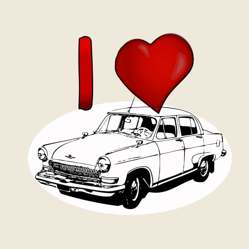 Herzliebe für Oldtimer Wolga M21