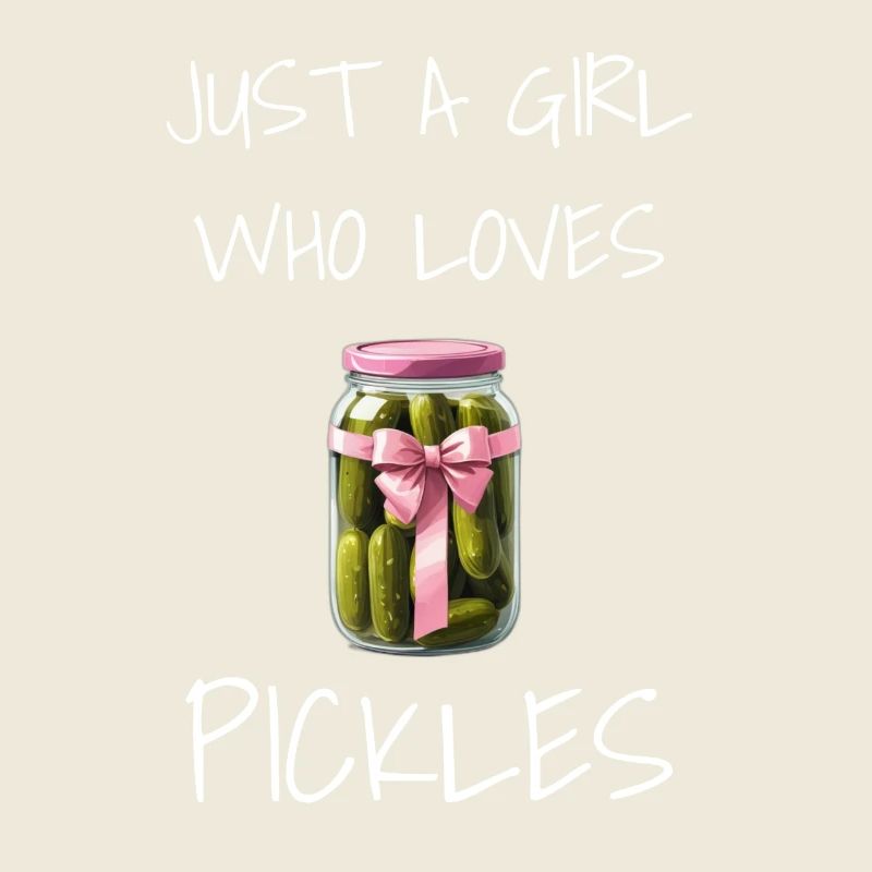 Juste une fille qui aime les cornichons - Amateur de cornichons