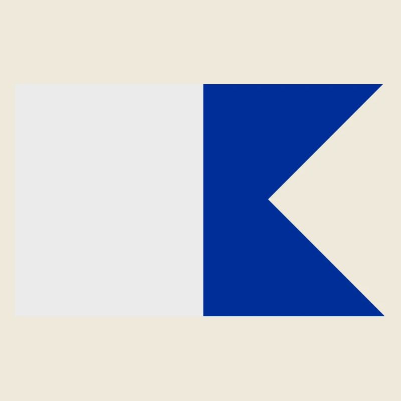 Alfa flag - Tauchflagge