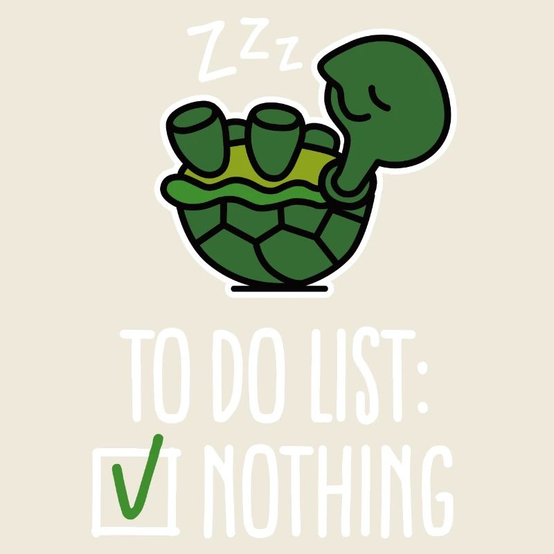 Um Liste zu tun: nichts! Schildkröte - Schildkröten - süß