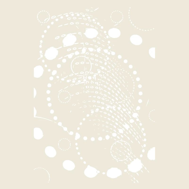 Abstract Clay Spiral