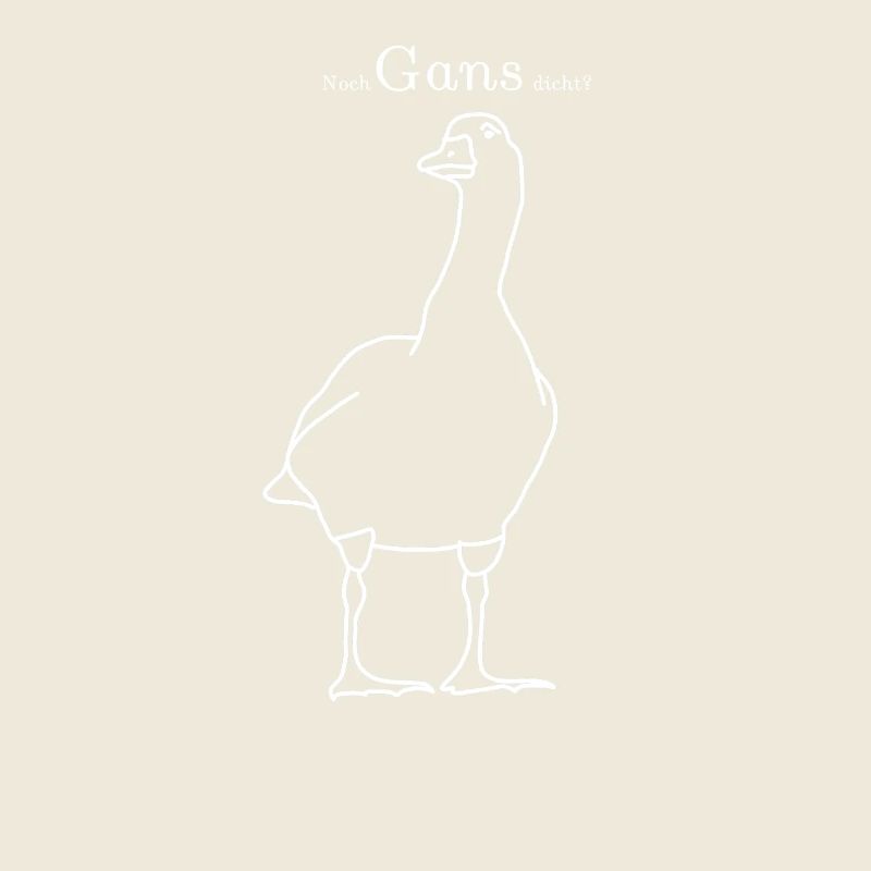 Noch Gans dicht