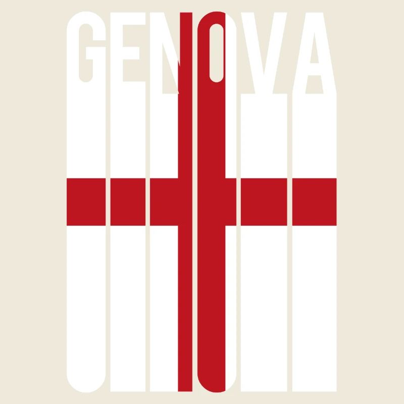 drapeau de Gênes Gênes Genes Génova