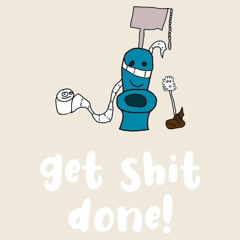 get shit done toilette klo kinder erziehung