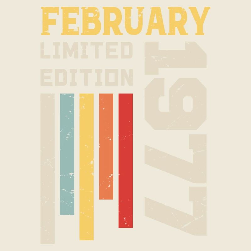 Februar 1977 - Februar 1977 Jubiläumsgeschenk