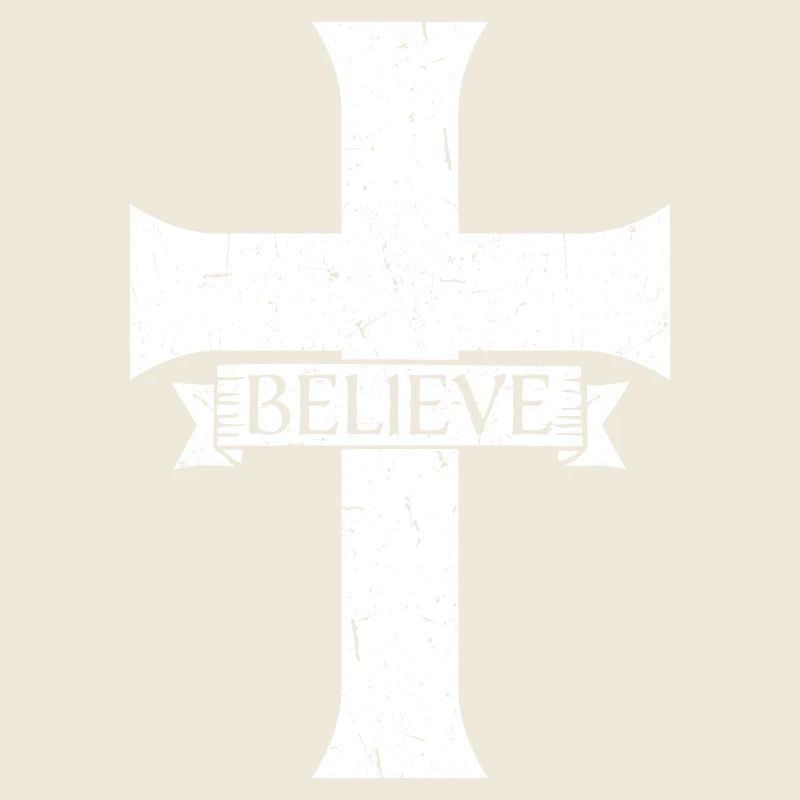 Croire Croix Jésus-Christ Foi Chrétien Amant
