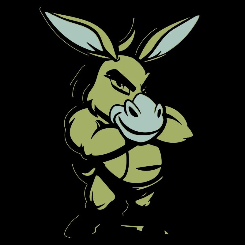 Bande dessinée de l’âne